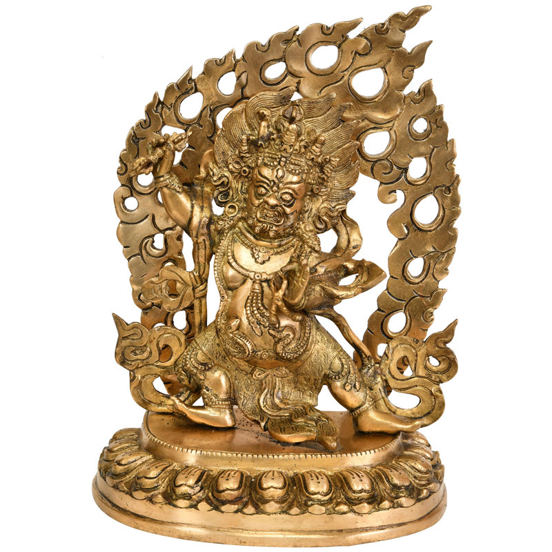 Vajrapani avec feu Aureole (divinité bouddhiste tibétaine)