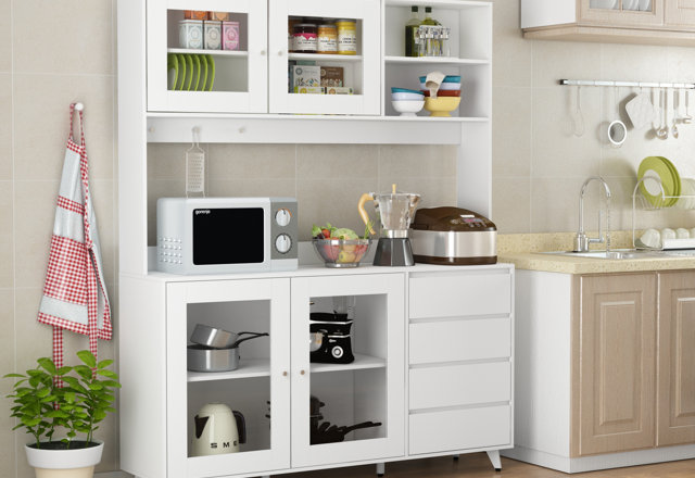 White Pantry Cabinets