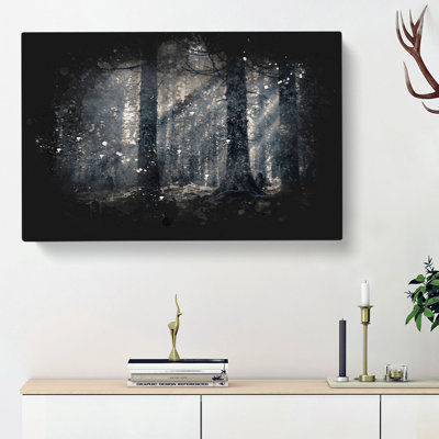 Pine Tree Forest - Wrapped Canvas
