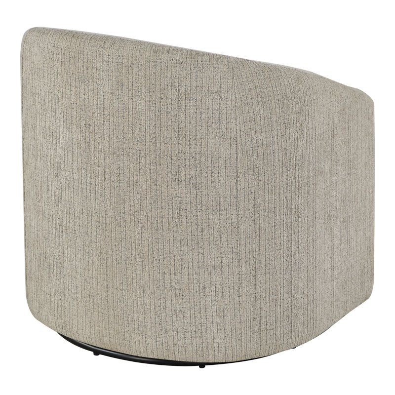Fauteuil demi-tonneau Sandiso, Marbre