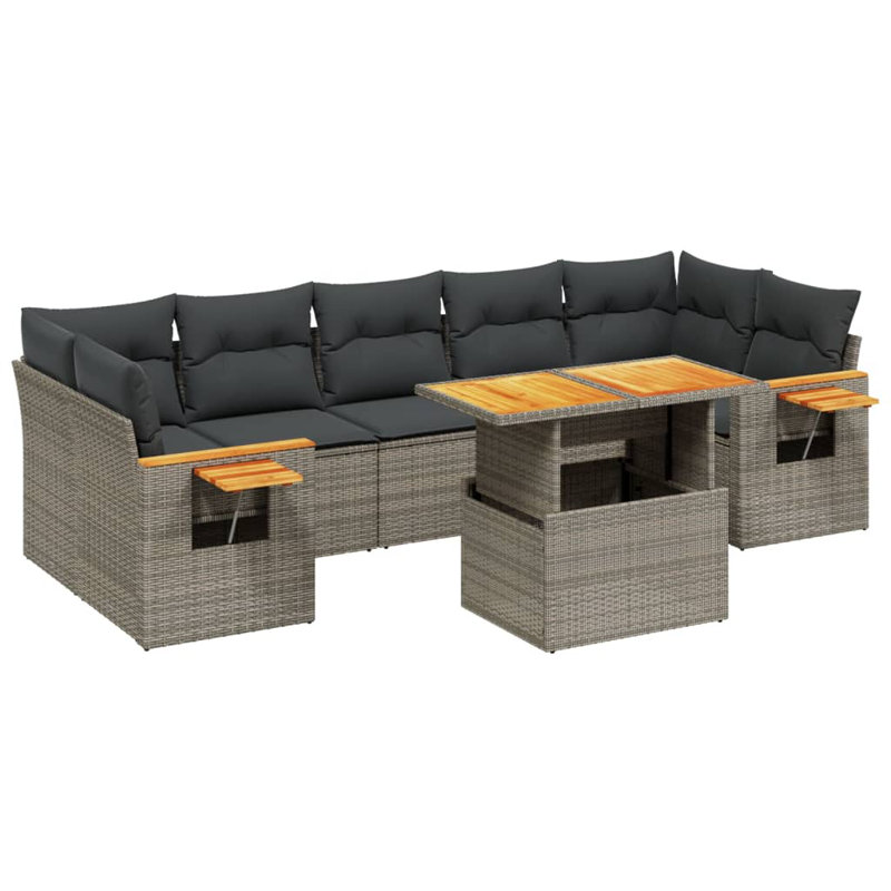 Ensemble de canapé de jardin Vidaxl