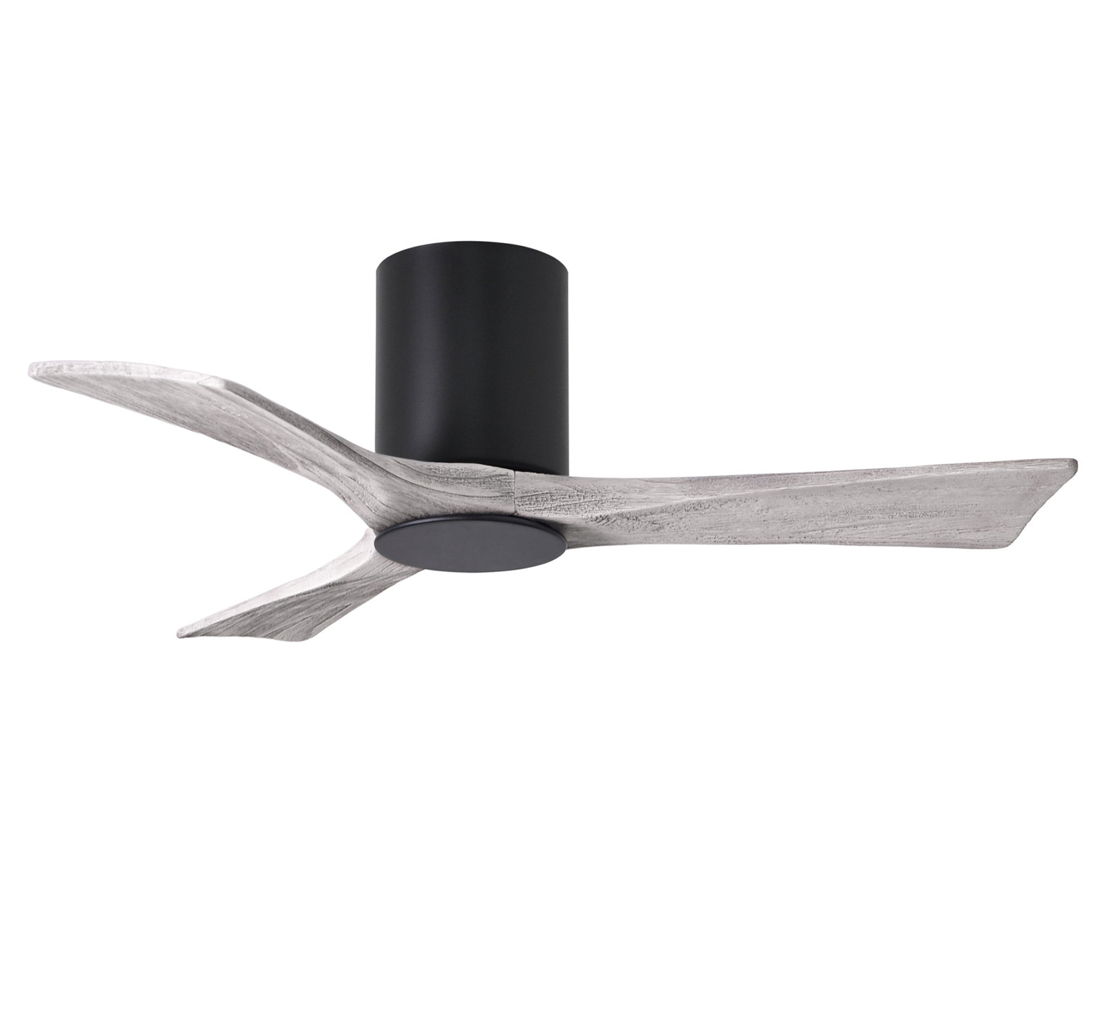 Olivier Ceiling Fan with LED Light Kit, Matte Black, Barn Wood Tone, 42"
