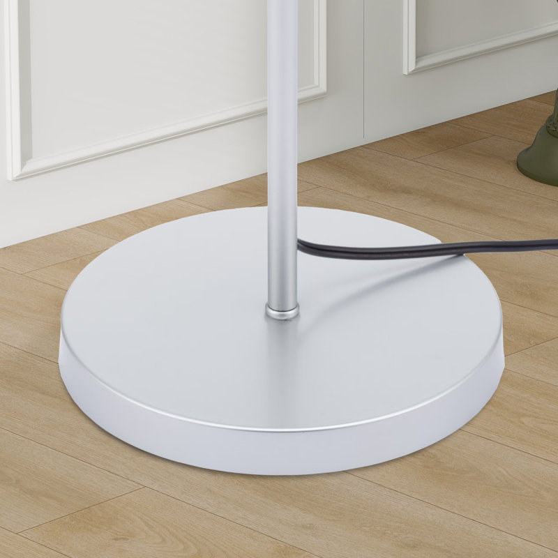 Lampe sur pied 71,3 po Tochiere, Argent argent