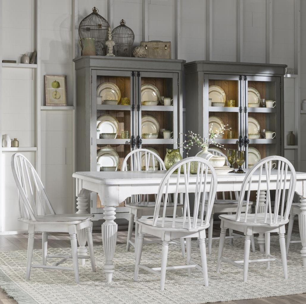 Country Living Oak Dining Chair, White
