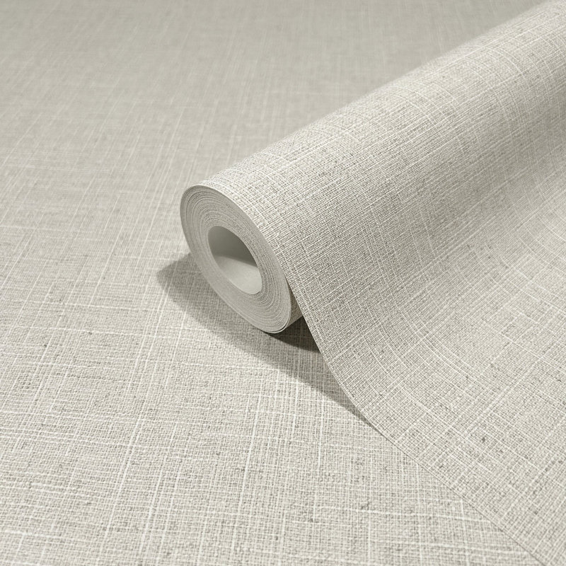 33cmm x 33cm Matte Wallpaper Roll, Silver Grey