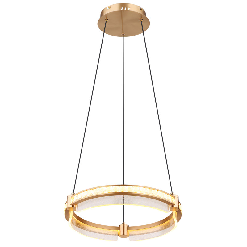 Aysun 1 - Light Gold LED Pendant