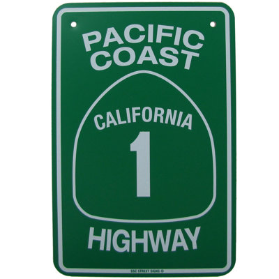 California Highway Ca Hwy Road Street Traffic Sign