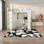 Lit mezzanine double gain de place avec grande armoire, design en bois pour usage domestique