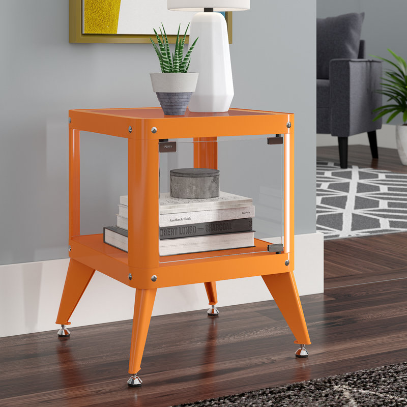 Table de bout Swartz, Orange