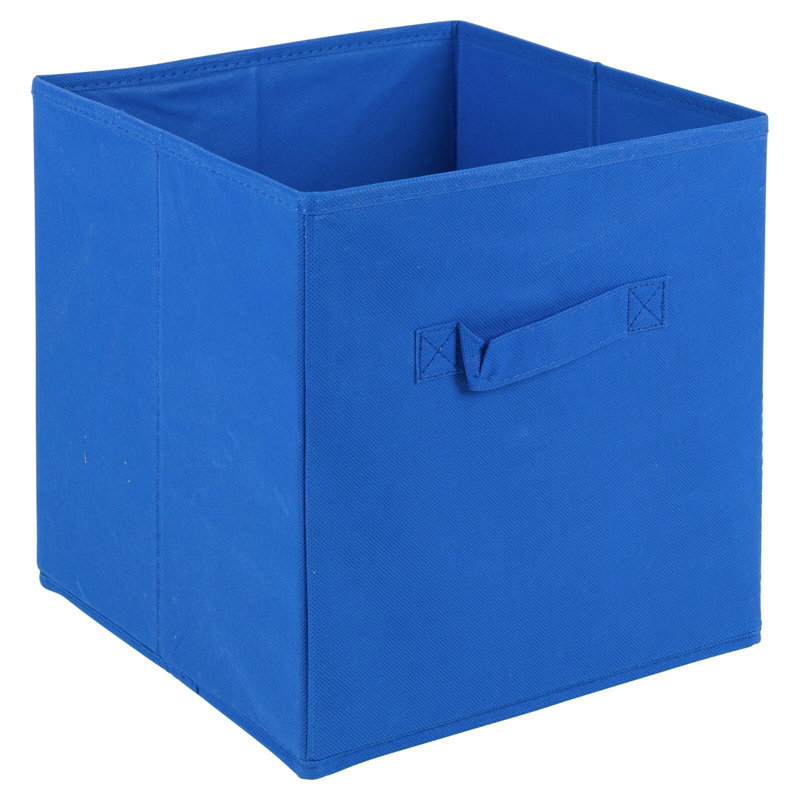 Rebrilliant Fabric Box, Dark Blue