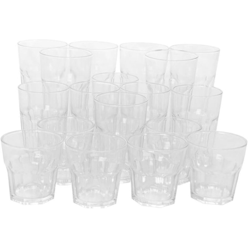 Ensemble de verres 18 pièces Better Chef - Ensemble de verres élégants et durables pour un usage quotidien