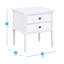 Table de chevet 2 tiroirs Emmett-604196448