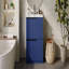 Meuble-lavabo autoportant de 30 po avec lavabo en céramique et tiroirs à extension complète