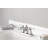 MOEN Conway Two-Handle Centerset Bathroom Faucet with Drain Assembly in Spot Resist Brushed Nickel-39885041