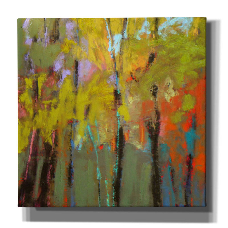 Sur toile, H 26 po x l 26 po x P 1,5 po