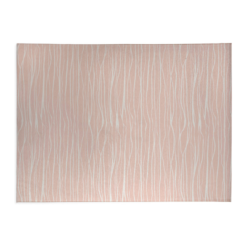 Tapis de bureau léger Legions, L 6 pi x L 4 pi, Rose