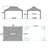Metal Patio Gazebo with 48 Ft String Lights-95376751