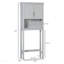 Rangement pour salle de bain Home, armoire de rangement au-dessus de la toilette