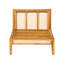 Chaise sans accoudoirs Kirkby, ensemble de 2