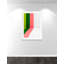 «Happy Bright Stripes», impression encadrée sur papier par Jason Leung-93749895-93749897