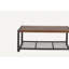 Console Coffee Table with a Natural Reclaimed Wood Finish, for Living room