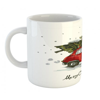 Grande tasse à café ere xmas tree