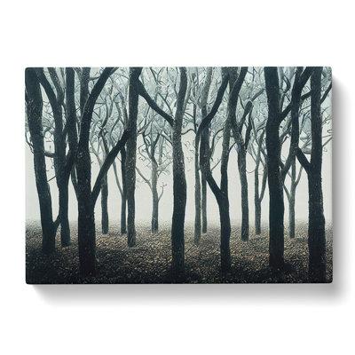 XXX-H1022-WF-8369X Striking Forest - Wrapped Canvas Painting