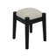 Ensemble coiffeuse en bois de style rétro avec prise de recharge, ports USB et tabouret rembourré-975447630