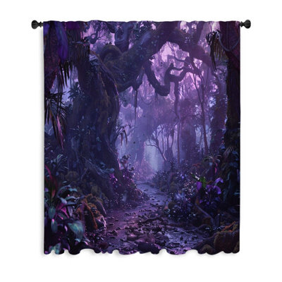 Enchanted Blackout Filters Out A Lot Of Light Curtain Single Panel