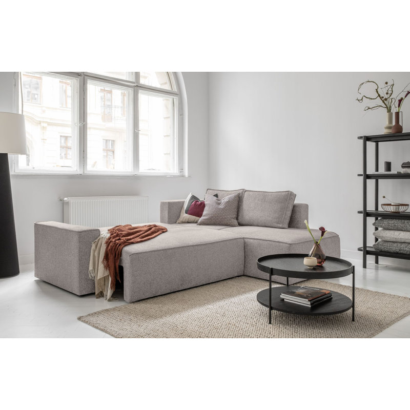 Brave Dave 6 Seater Corner Sofa , Salt/Pepper