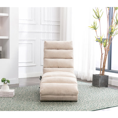 Linen Chaise Lounge