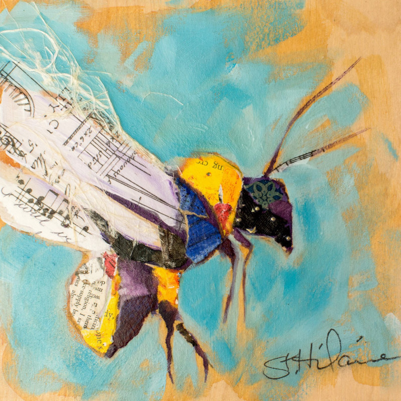 Elizabeth St. Hilaire - Wrapped Canvas Painting, 81cm H x 81cm W x 3.81cm D