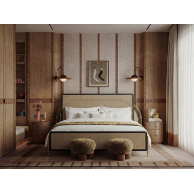 Quiet Measure Bed Black -California King