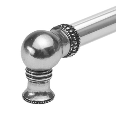 Classique avec une longue poignée centrale lisse 5/8 avec entretoise centrale en calice