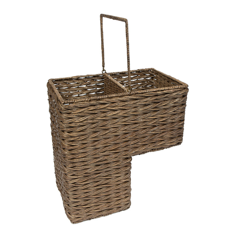 Panier en osier à tissage chandail