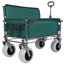 Chariot pliant 3 en 1 avec siège de banc - capacité de 500 lb, pneus de plage de 9 po x 4 po pour le camping et la plage-122421604
