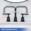 Widespread 2-handle Bathroom Faucet with Drain Assembly-82776943