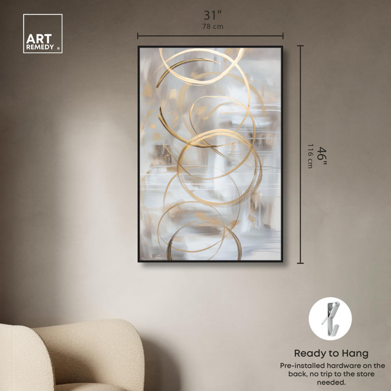 «Dune Impressions II» par Hokku Designs, Cadre noir, H 46 po x l 31 po