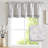 Linen Floral Valance Curtain Farmhouse Double Layer Valance-108938955-108938957