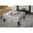 Inwood Square Cocktail Ottoman with Wheels-728329257