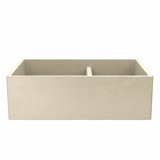 Farmhouse 33" L x 21" W Double Basin Farmhouse/Apron Kitchen Sink