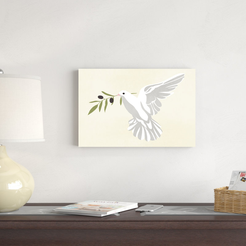 Olive Branch Dove II, H 12 po x l 18 po