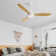 Motasim 52'' Ceiling Fan with LED Lights
