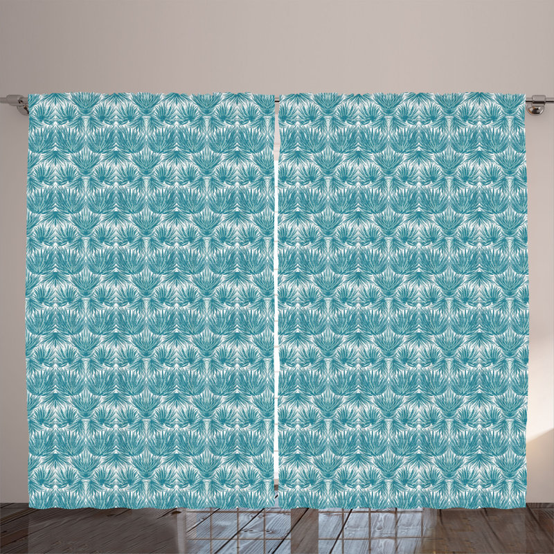 Semi Sheer Curtain Pair