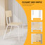 5-Piece Dining Table Set With 4 Chairs-65408158