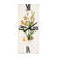 Vintage Flower I - Horloge murale traditionnelle-1343956747