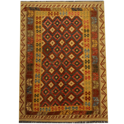 Azpeitia Wool Southwestern Indoor Rug