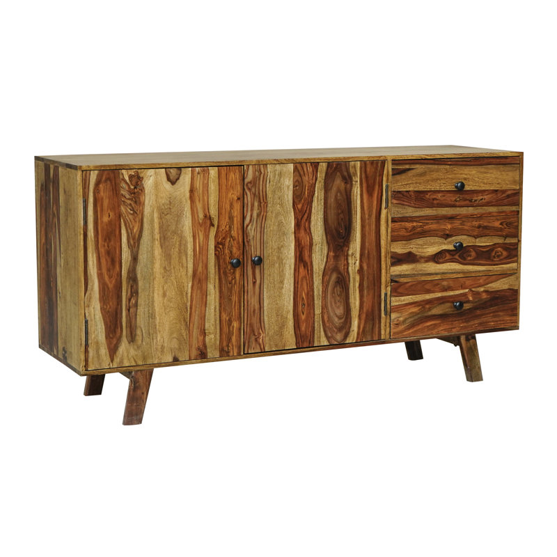 Bruno 135cm Sideboard - Sheesham Wood