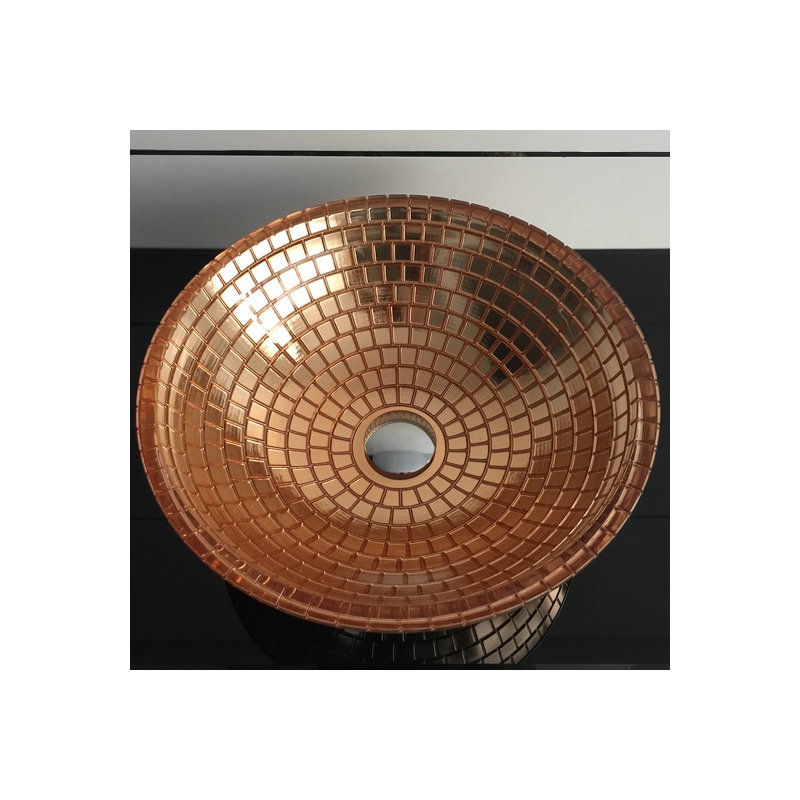 Atelier 16.5'' L Bathroom Sink, Gold Rose