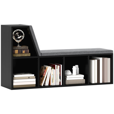 60cm H x 108cm W Particle Board Book Display Bookcase